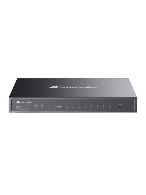 SWITCH TP-LINK GIGABIT ETHERNET SG2008 8 PUERTOS 10-100-1000MBPS 16 GBIT-S 8000 ENTRADAS - ADMINISTRABLE