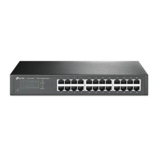 SWITCH TP-LINK GIGABIT ETHERNET TL-SG1024D 24 PUERTOS 10-100-1000MBPS 48 GBIT-S 8000 ENTRADAS NO ADMINISTRABLE
