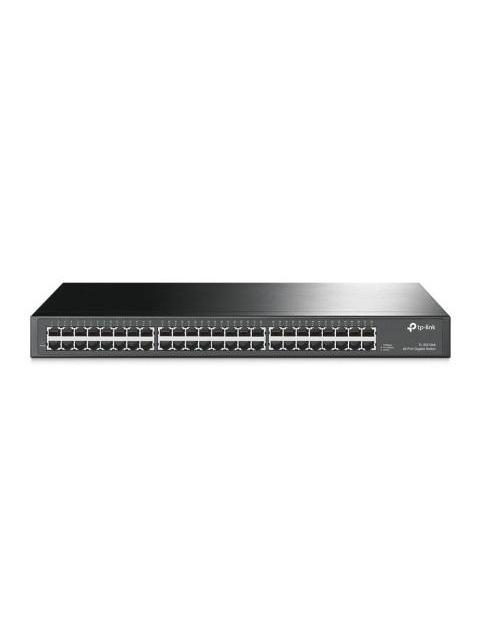 SWITCH TP-LINK GIGABIT ETHERNET TL-SG1048 48 PUERTOS 10-100-1000MBPS 96 GBIT-S 16.000 ENTRADAS - NO ADMINISTRABLE