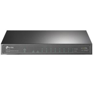 SWITCH TP-LINK GIGABIT ETHERNET TL-SG1210P 9 PUERTOS 10-100-1000MBPS (8X POE+) + 1 PUERTO SFP 20 GBIT-S 4000 ENTRADAS - NO ADMINISTRABLE