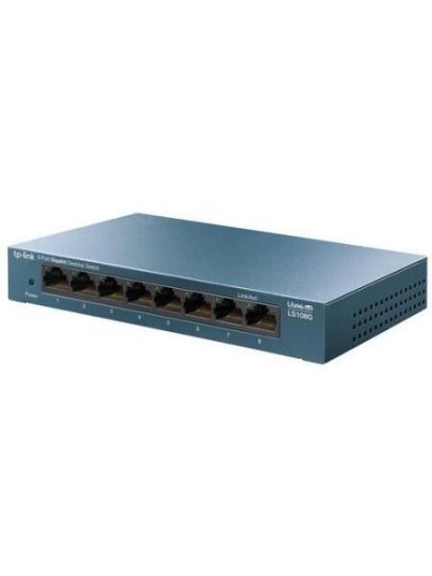SWITCH TP-LINK GIGABIT ETHERNET LS108G 8 PUERTOS 10-100-1000MBPS 11.9 MPPS 4000 ENTRADAS - NO ADMINISTRABLE - Image 3