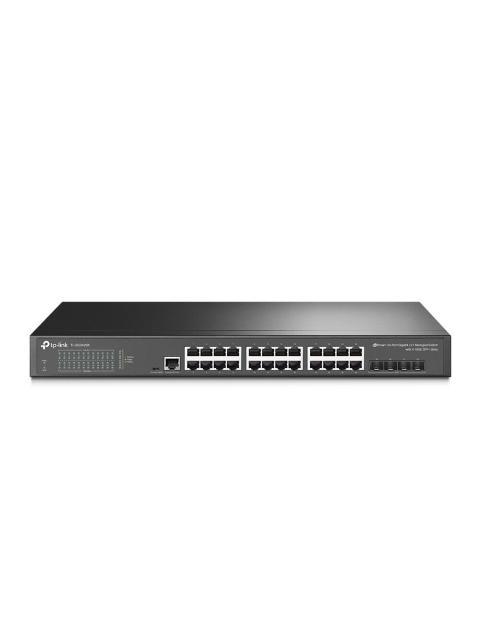 SWITCH TPLINK SG3428X (TLSG3428X) 24 PUERTOS PUERTOS 10-100-1000 MBPS L2+ CON 4 RANURAS 10GE SFP+