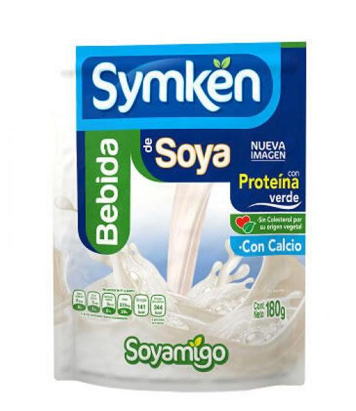 SYMKEN POLVO PARA PREPARAR BEBIDA DE SOYA 180GR SIN COLESTEROL PO SOYAMIGO