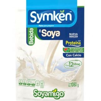 SYMKEN POLVO PARA PREPARAR BEBIDA DE SOYA 1.08KG SIN COLESTEROL P SOYAMIGO