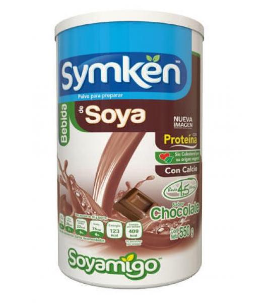 SYMKEN POLVO PARA PREPARAR BEBIDA DE SOYA BOTE SABOR CHOCOLATE 55 SOYAMIGO