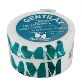 TAB. GENTILAX C 50 LAXANTE GENTILAX