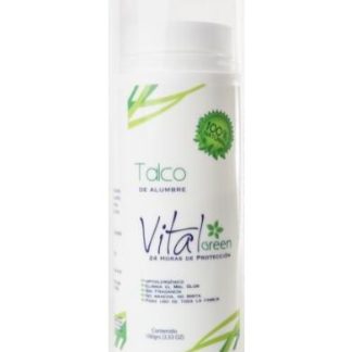 TALCO DE ALUMBRE 100 G VITAL GREEN