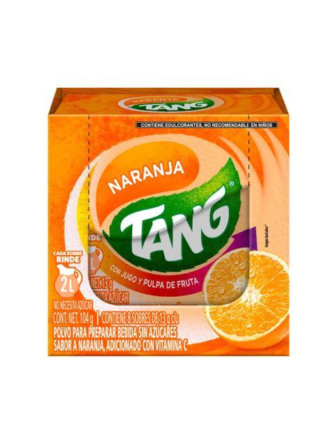 TANG SABOR NARANJA PAQUETE CON 8 SOBRES DE 13 GR
