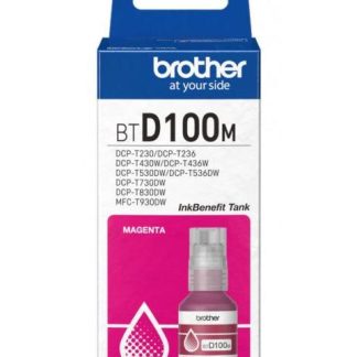 TANQUE DE TINTA BROTHER BTD100M MAGENTA 5000 PAGINAS