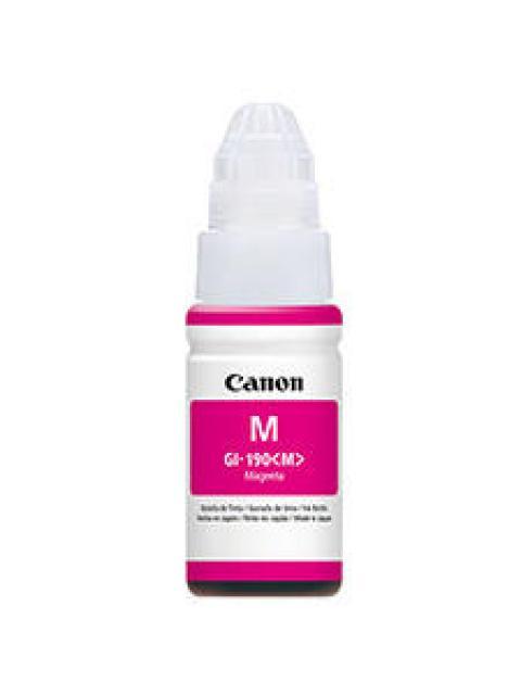 TANQUE DE TINTA CANON GI-190 M MAGENTA 70ML 6.500 PAGINAS