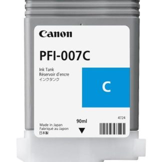 TANQUE DE TINTA CANON PFI-007C AZUL 90ML 2144C001AA