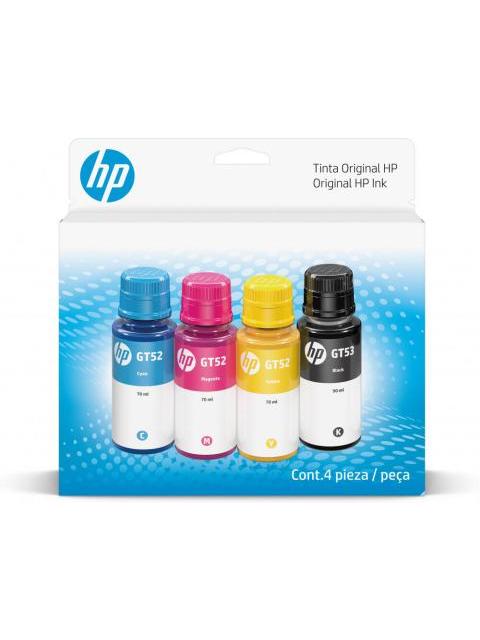 TANQUE DE TINTA HP 9F3N4AL NEGRO-CIAN-MAGENTA-AMARILLO 70ML 4.000 PAGINAS