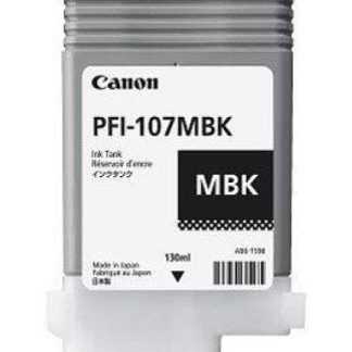 TANQUE TINTA CANON NEGRO MATE PFI-107MBK 130ML (6704B001AA)
