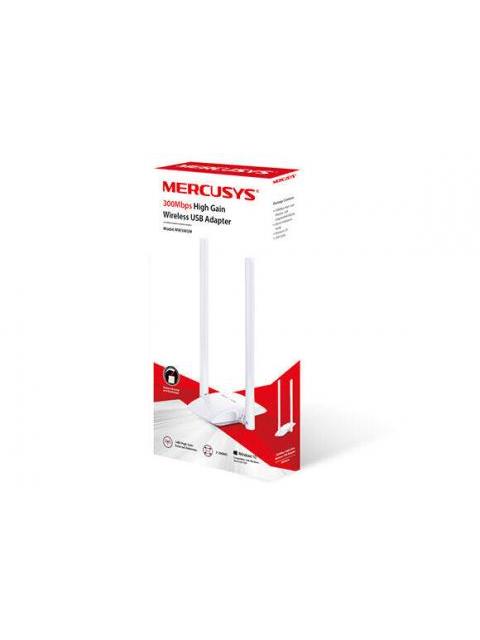 MERCUSYS ADAPTADOR DE RED USB MW300UH INALAMBRICO WLAN 300MBIT-S 2.4GHZ 2 ANTENAS - Image 3
