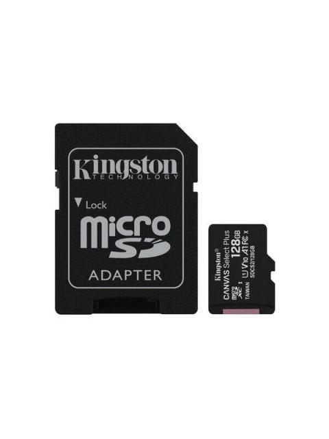 MEMORIA FLASH KINGSTON CANVAS SELECT PLUS 128GB MICROSDXC UHS-I CLASE 10 CON ADAPTADOR - Image 3