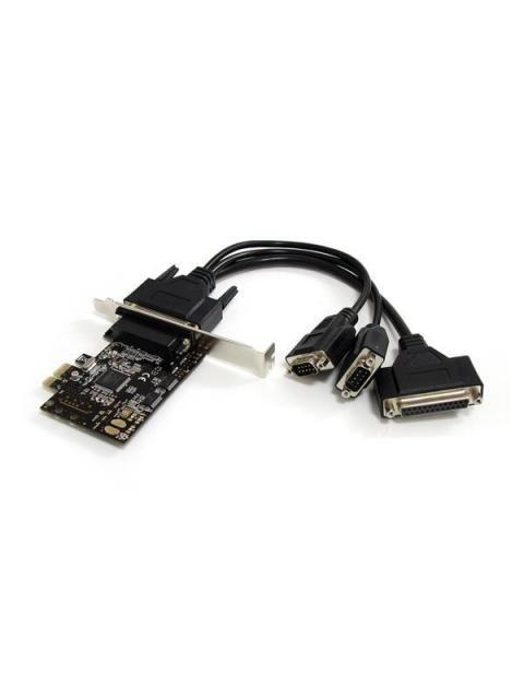 TARJETA PCIE 2 PUERTOS SERIAL 1 PARALELO RS232 STARTECH PEX2S1P553B