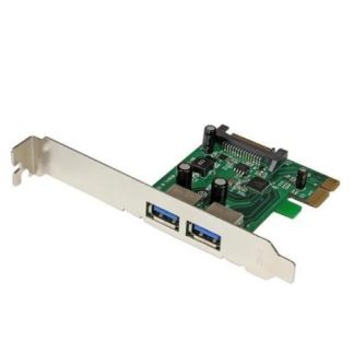 TARJETA PCIE 2PTOS USB 3.0 UASP ALIMENTAC SATA STARTECH PEXUSB3S24