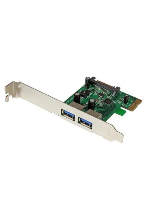TARJETA PCIE 2PTOS USB 3.0 UASP ALIMENTAC SATA STARTECH PEXUSB3S24