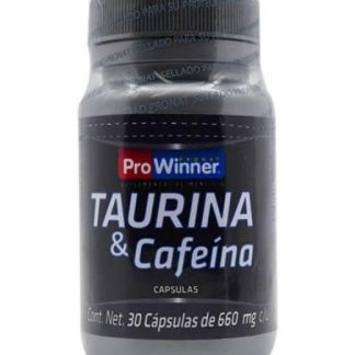 TAURINA Y CAFEINA 60 CAP PROWINNER