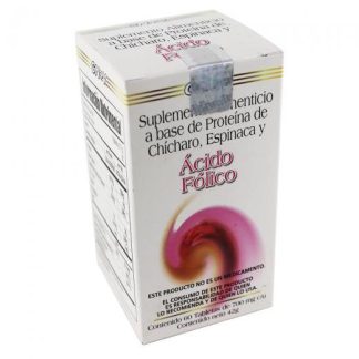 TBS. ACIDO FOLICO Y ESPINACA C 60 GN+VIDA