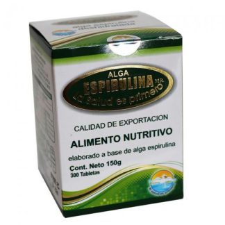TBS. ALGA ESPIRULINA C 300 MUNDO NATURAL