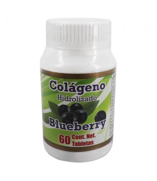 TBS. COLAGENO HIDROLIZADO SABOR BLUEBERRY C 60 MIEL SALUD Y VIDA