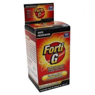 TBS. FORTI G C 50 JENGIBREGUARANATE VERDE CON COMPLEJO B Y ACIDO LAB. NATUTECH