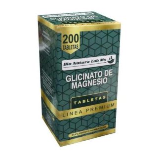 TBS. GLICINATO DE MAGNESIO C 200 GUMMA CORPORATION