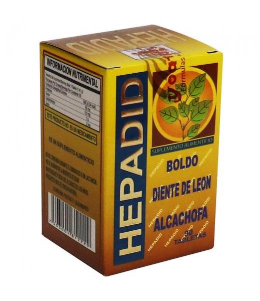 TBS. HEPADID AHORA CHOFAVIT C 90 BOLDODIENTE DE LEON Y ALCACHOFA EMPACADORA YOATZIN