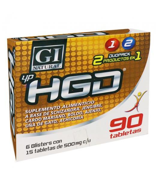 TBS. HGD C 90 6 BLISTERS C 15 TBS. C U 500MG SCHIZANDRAJENJIBRECA SOLO PARA DIABETICOS