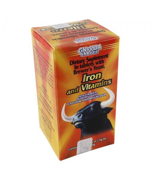 TBS. HIERRO Y VITAMINAS C 60 C LEVADURA DE CERVEZAZANAHORIABETABE GN+VIDA