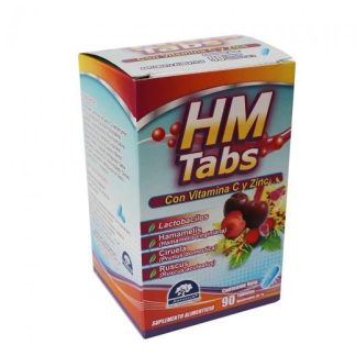 TBS. HM TABS C 90 C VIT C Y ZINC LACTOBACILOSHAMAMELISCIRUELA Y R LAB. NATUTECH