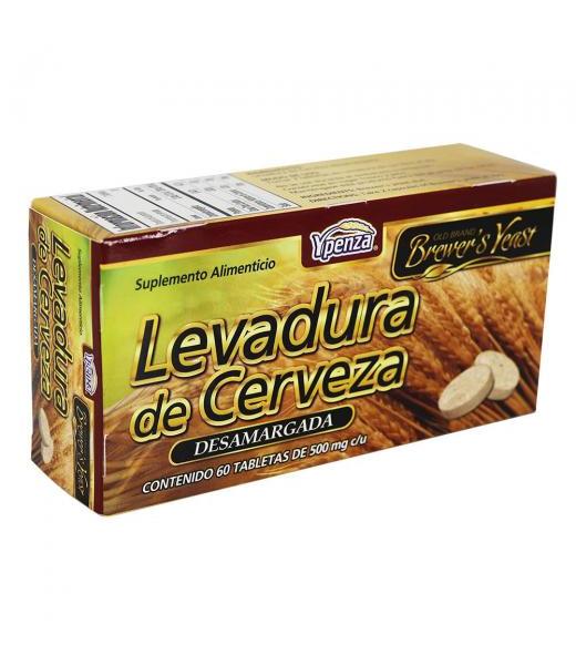 TBS. LEVADURA DE CERVEZA DESAMARGADA C 60 500MG SOLO PARA DIABETICOS