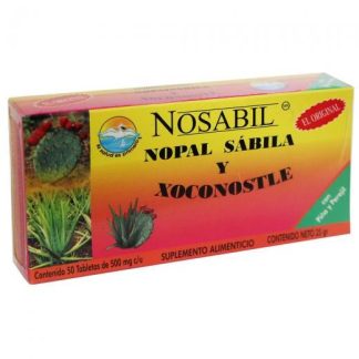 TBS. NOSABIL NOPAL SABILA Y XOCONOSTLE C 50 MUNDO NATURAL