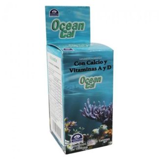 TBS. OCEAN CAL C 60 CON CALCIO Y VITAMOINAS A Y D. LAB. NATUTECH