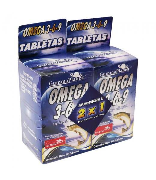 TBS. OMEGA 36 Y 9 C 60 OFERTA 2X1 GUMMA CORPORATION