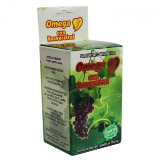 TBS. OMEGA 3 C RESVERATROL C 60 EDAFER NATURA