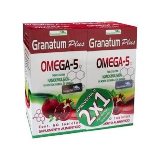 TBS. OMEGA 5 C 60 OFERTA 2X1 NANOEMULSION DE ACEITE DE SEMILLA DE GUMMA CORPORATION