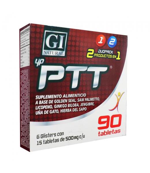 TBS. PTT C 90 6 BLISTERS C 15 TBS. C U GOLDEN SEALSAW PALMETOLICO SOLO PARA DIABETICOS