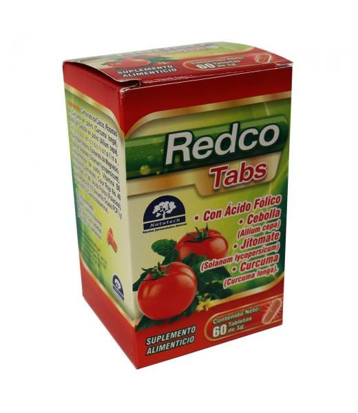 TBS. REDU-COLES-TBS. C 60 LICOPENO Y AJOADIC. CON ACIDO FOLICO VI LAB. NATUTECH