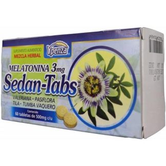 TBS. SEDAN MELATONINA 3 MG C 60 500 MG SOLO PARA DIABETICOS