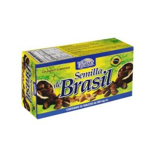 TBS. SEMILLA DE BRASIL C 30 500 MG SOLO PARA DIABETICOS