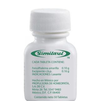 TBS. SIMILAXOL C 50 LAXANTE 40 SIMILAXOL