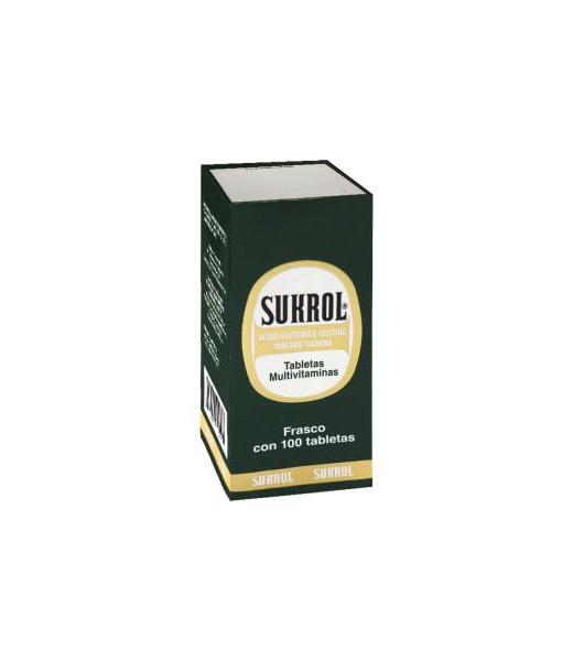 TBS. SUKROL C 100 ACIDO GLUTAMICO LECITINA FOSFORO Y TIAMINA FARMAMEDICA