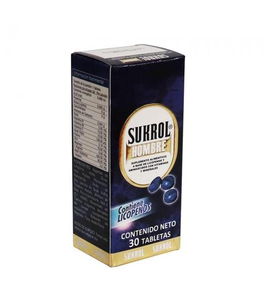 TBS. SUKROL HOMBRE C 30 A BASE DE LICOPENOS Y AMINOACIDO CON VIT FARMAMEDICA