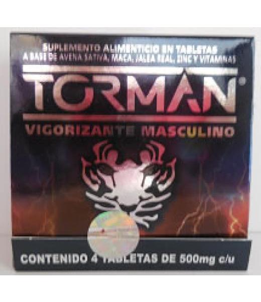 TBS. TORZMAN C 4 VIGORIZANTE MASCULINO TORVEG GN+VIDA