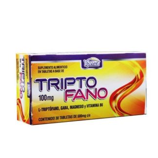 TBS. TRIPTOFANO C 30 100 MG L-TRIPTOFANO GABA MAGNESIO Y VIT B6 SOLO PARA DIABETICOS