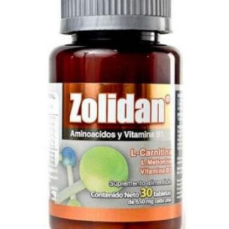 TBS. ZOLIDAN C 30 AMINOACIDOS Y VITAMINA B1 PHARMADAN