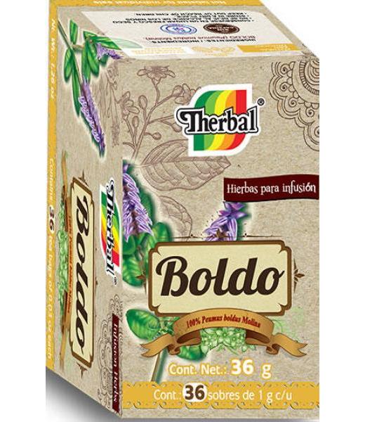 INFUSION BOLDO C 36 SOB. DE 1 GR PROBLEMAS DEL HIGADO THERBAL
