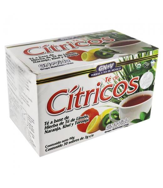 TE DE CITRICOS C 30 SOB. 3G A BASE DE HIERBA DE TE DE LIMONNARANJ GN+VIDA